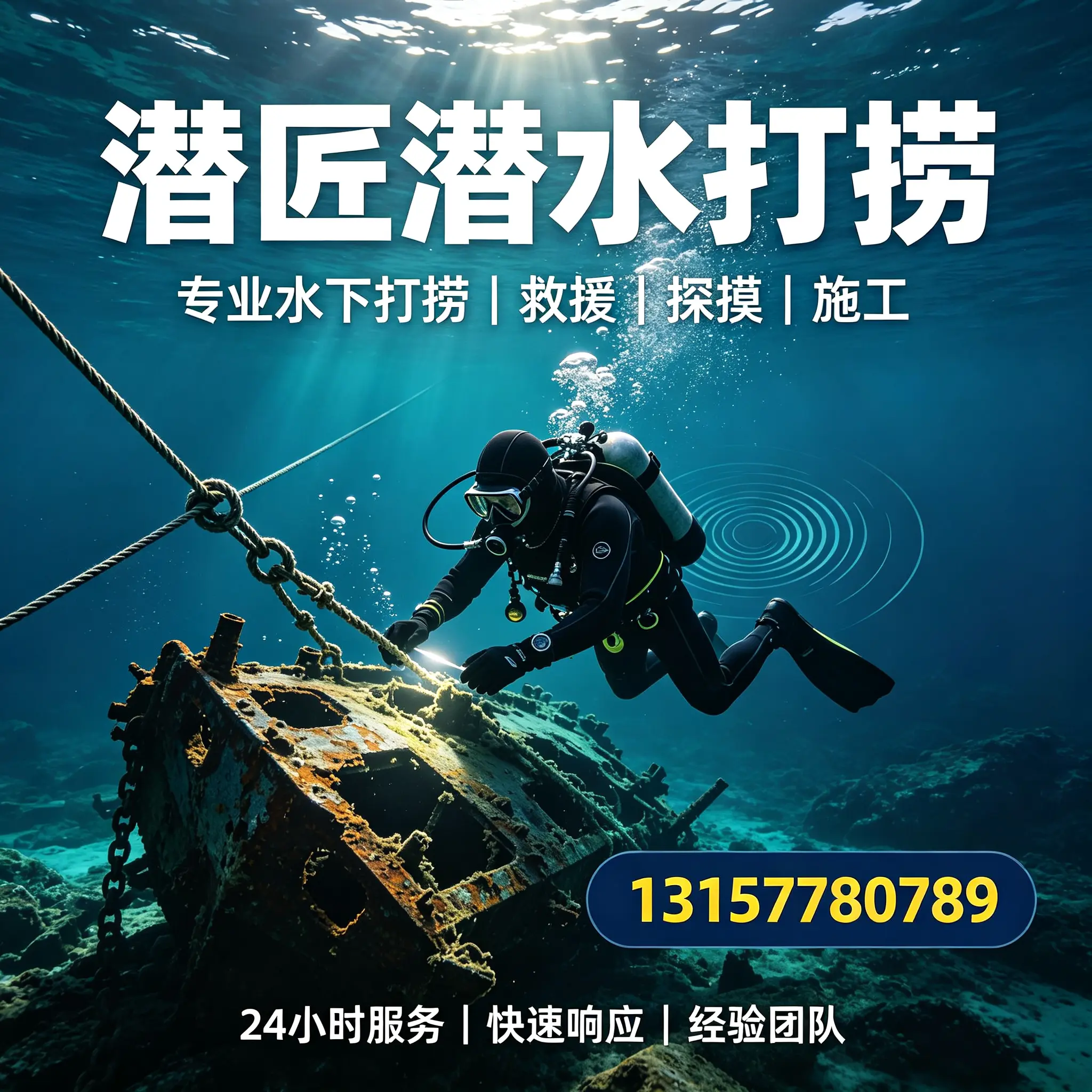衡阳水下打捞作业服务产品